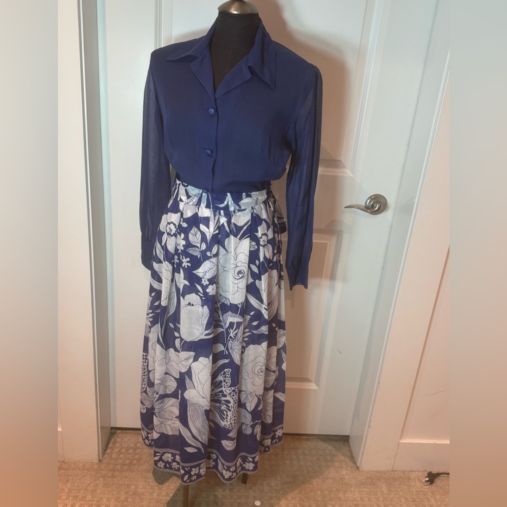 1970s vintage dress - size S